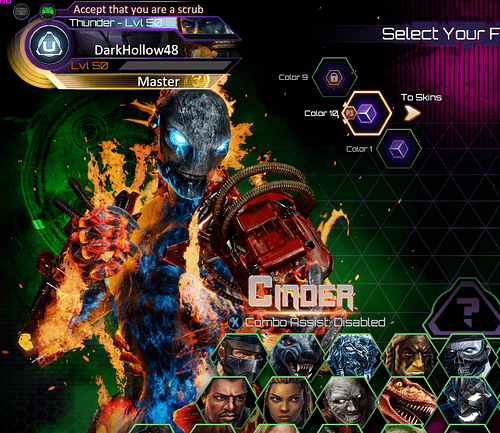 screen cinder
