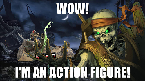 I'm an action figure!