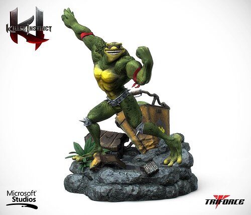 Triforce-Rash-Statue