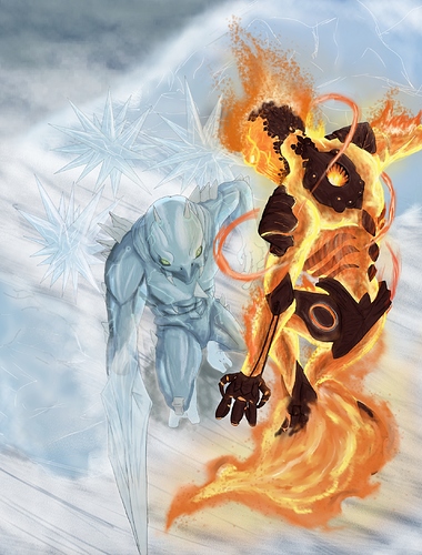 Glacius vs Cinder